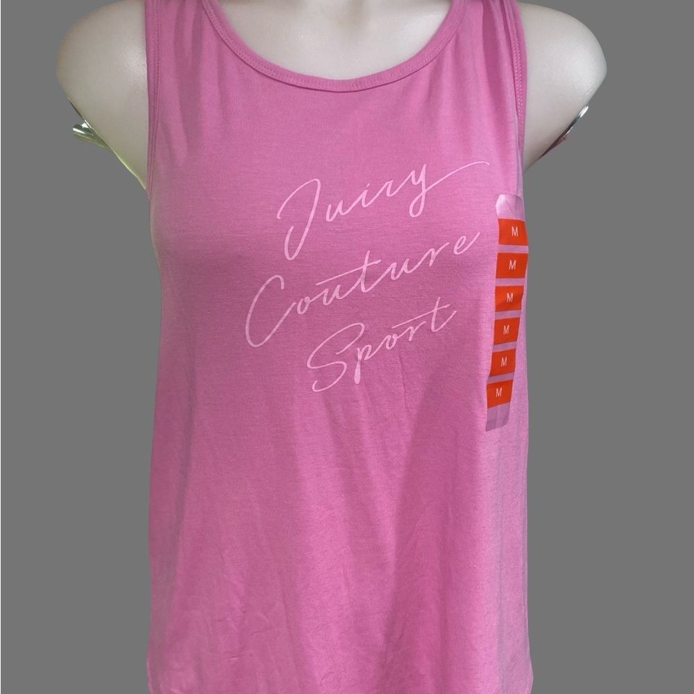 Juicy Couture Pink Sleeveless Tank Top